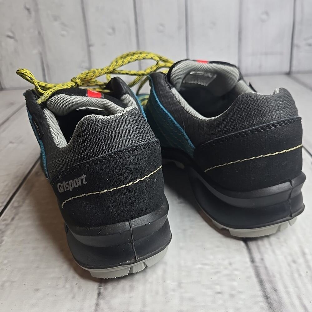 Grisport Treviso Waterproof Hiking Walking Shoes Teal Black Womens Size 8 EU 39 - Picture 5 of 11